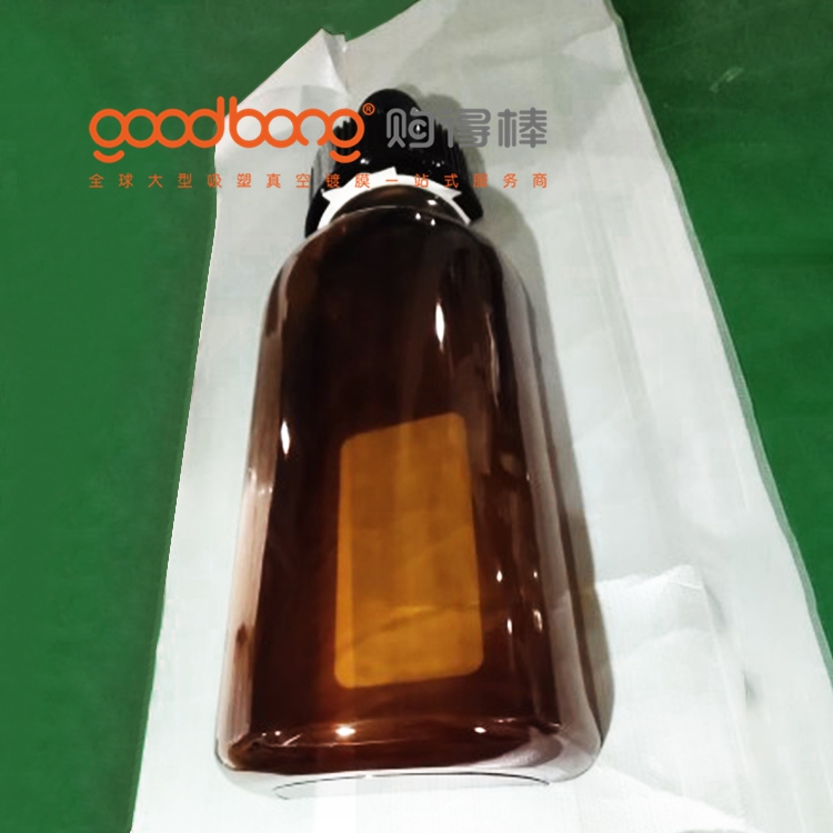 三维立体吸塑瓶子灯箱制作